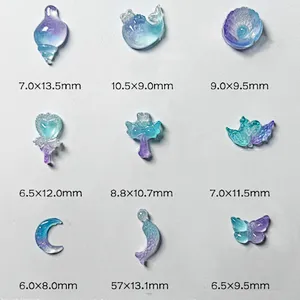 Night Lights Seahorse Fishtail Dolphin Shell Decoration